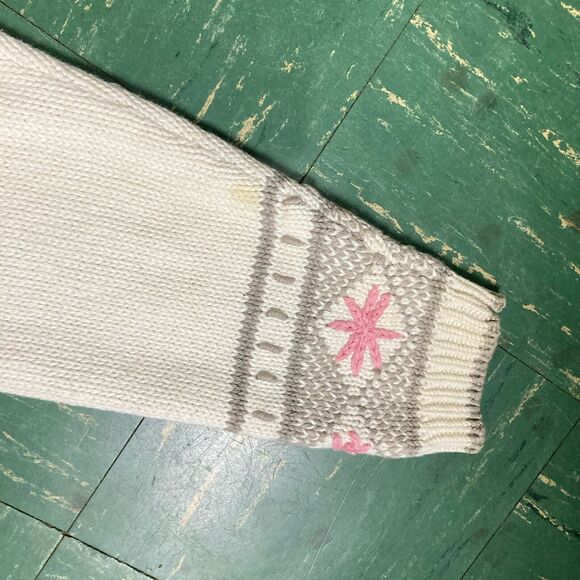 Women's Floral Knit Cardigan Sweater - Picture 6 of 12